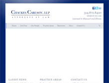 Tablet Screenshot of cch-law.com